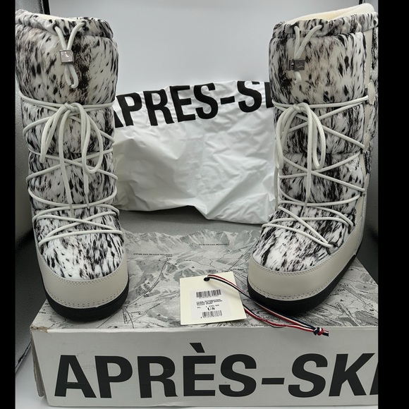 Moncler Grenoble Apres Ski Boots size EU 38-40 US 7.5-9.5 - Picture 3 of 10